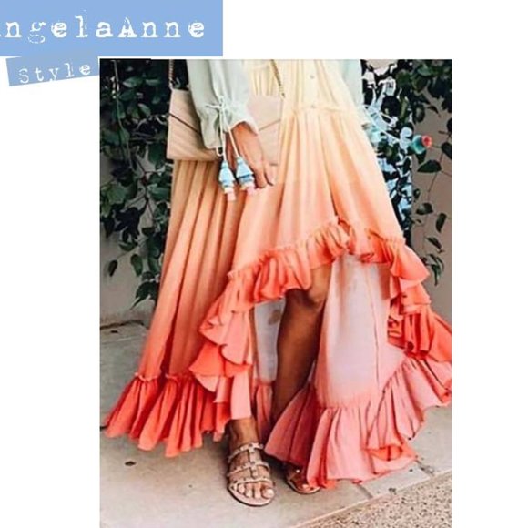 *LAST ONE* Jamie Boho Ombre Dress NWT - Picture 5 of 7